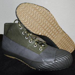 All Weather, Vulcanised Sole Sneaker Boot, Khaki, Men, 10